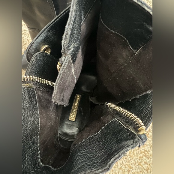 BCBGeneration Gavin Black Open Toe Bootie- size 8.5M - Picture 4 of 14